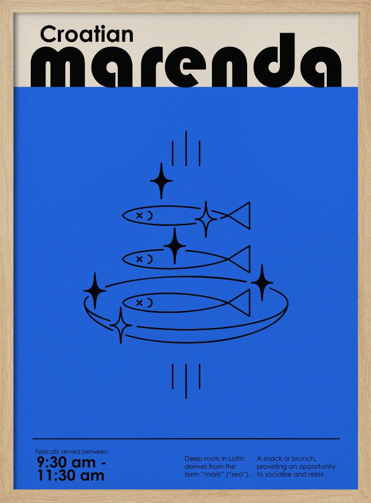 Croatian Marenda | Poster