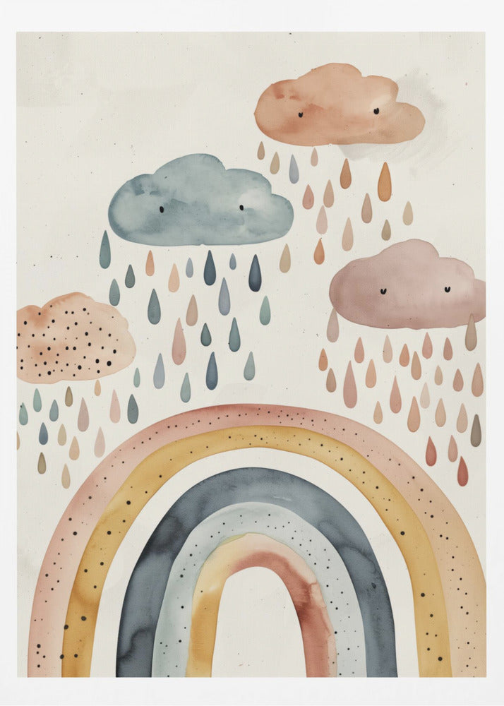 Playful Rainbows | Poster