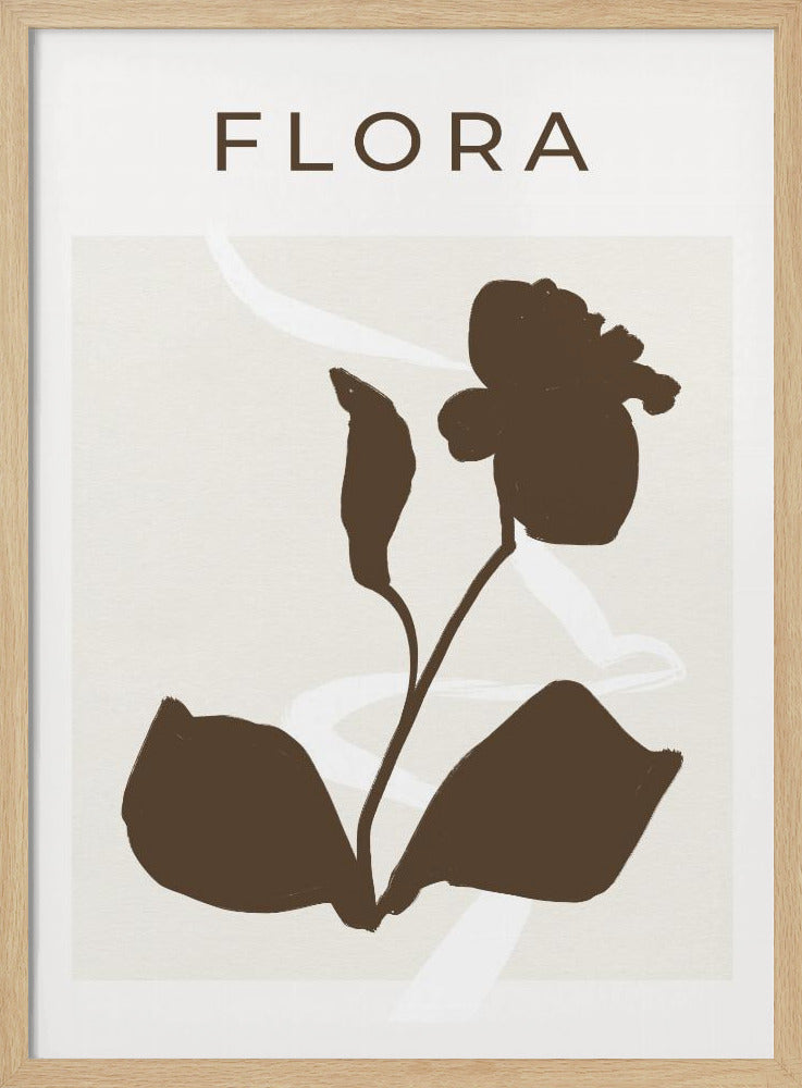 Minimal blomning | Poster