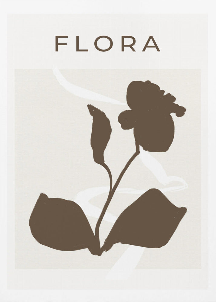 Minimal blomning | Poster