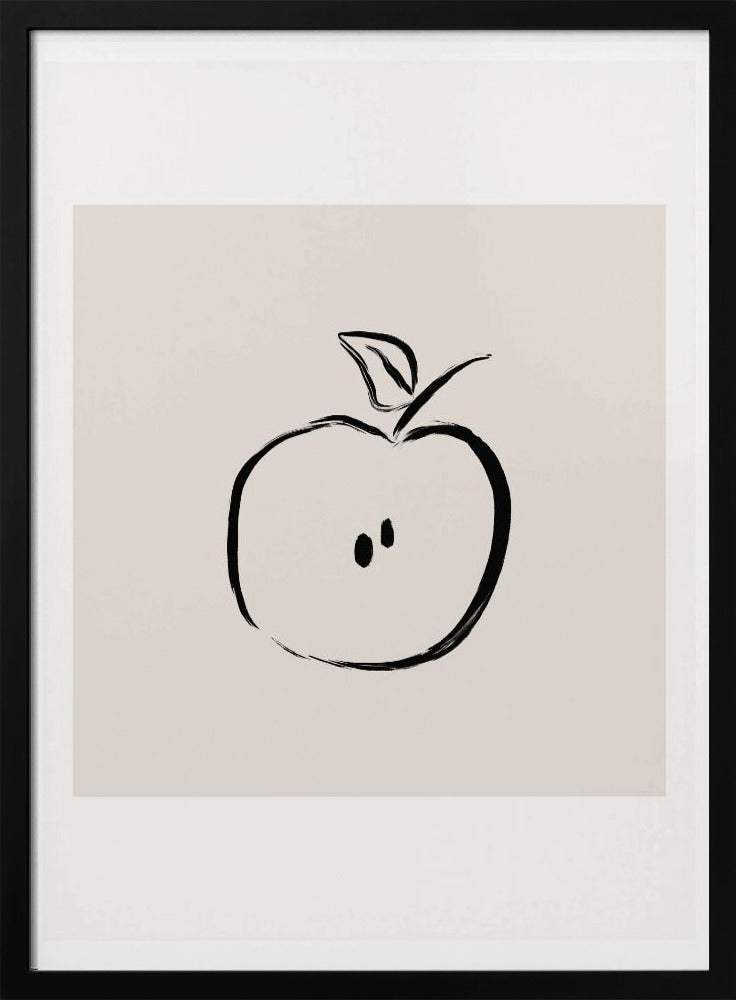 Minimalist Apple | Poster