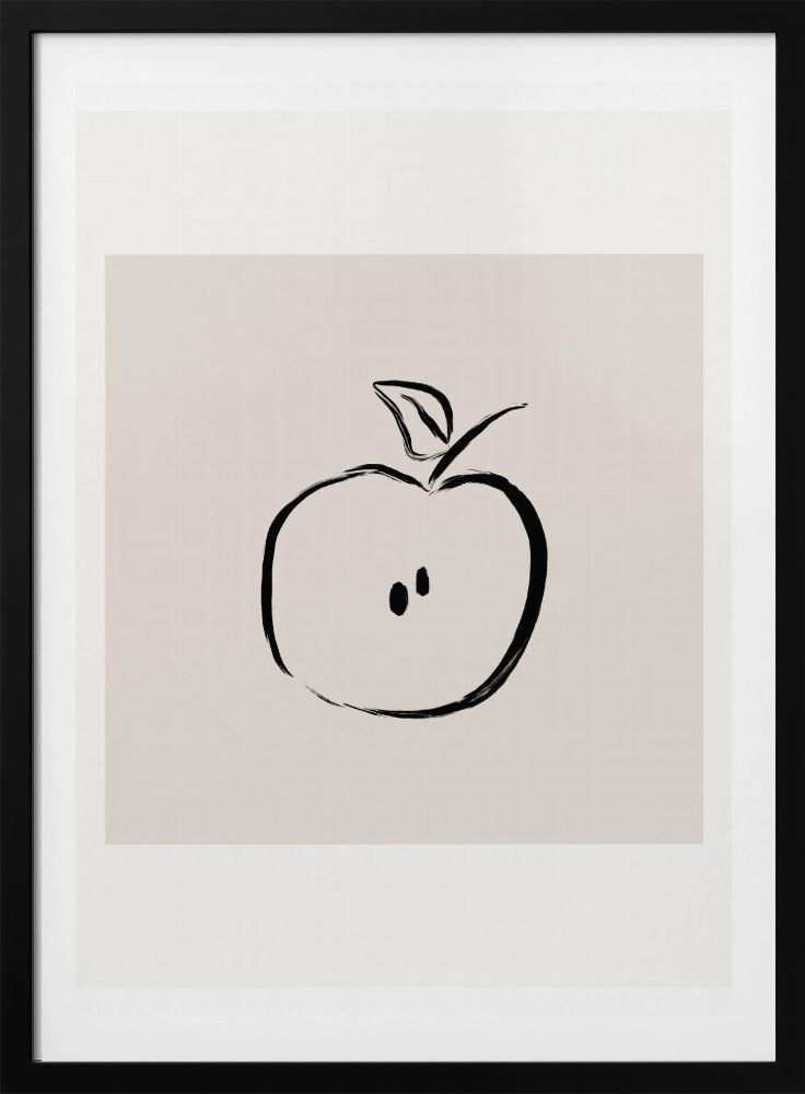 Minimalist Apple | Poster