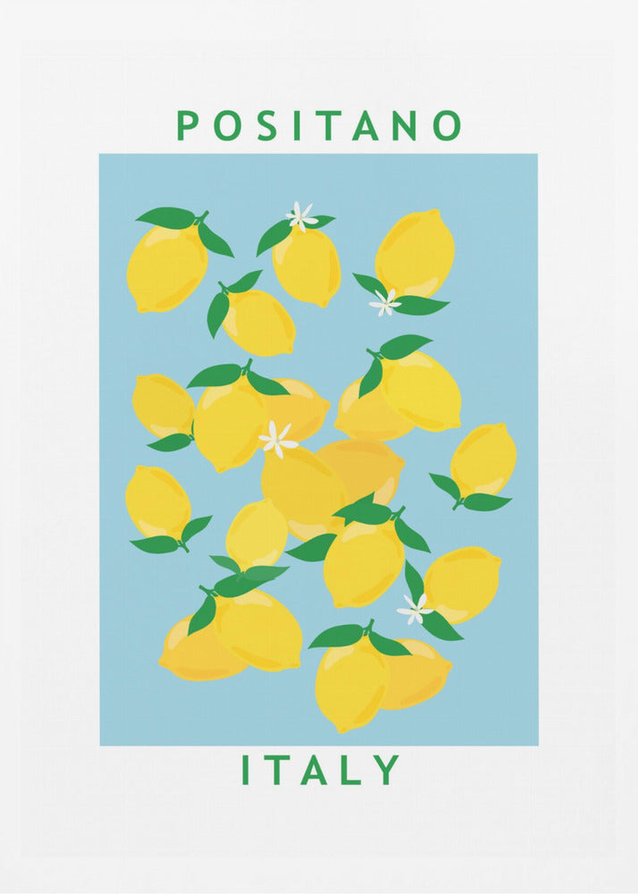 Citroner Blomstermarknad | Poster