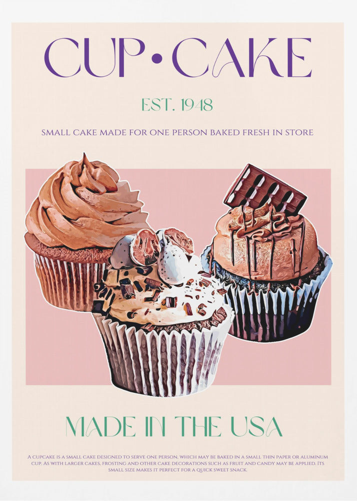 Decadent Cupcakes | Poster