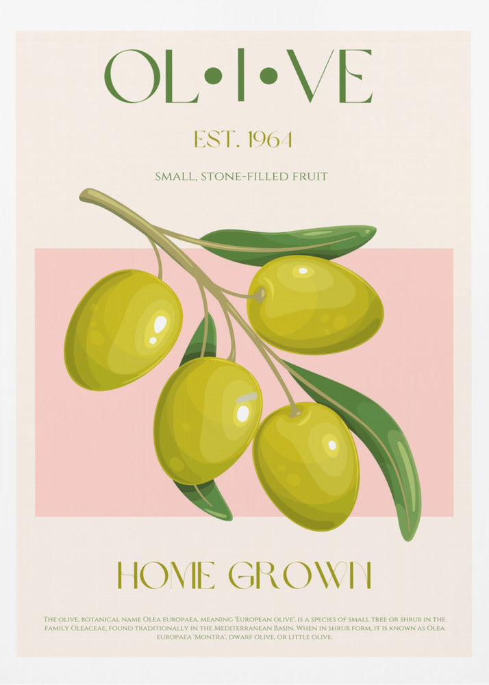 Golden Olives Essence | Poster