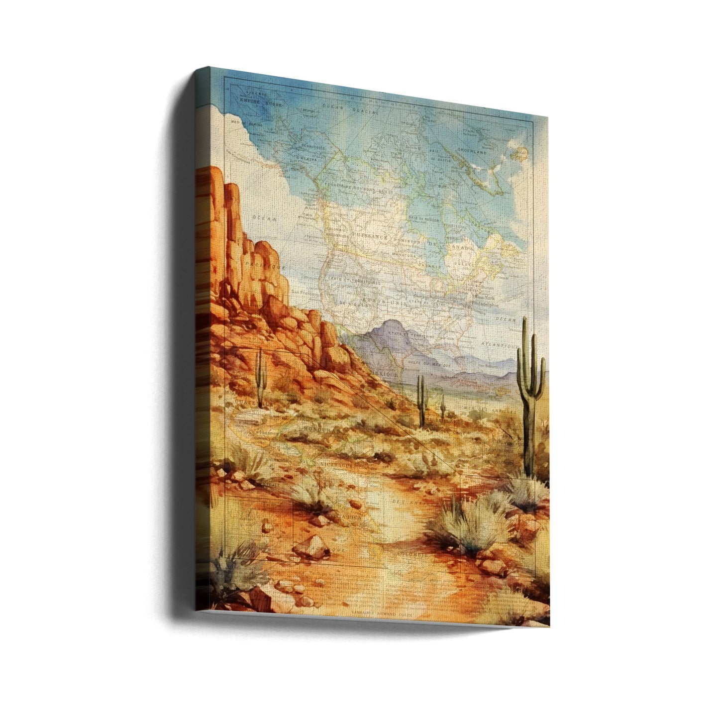 Wüste von Arizona | Leinwand-Bilder