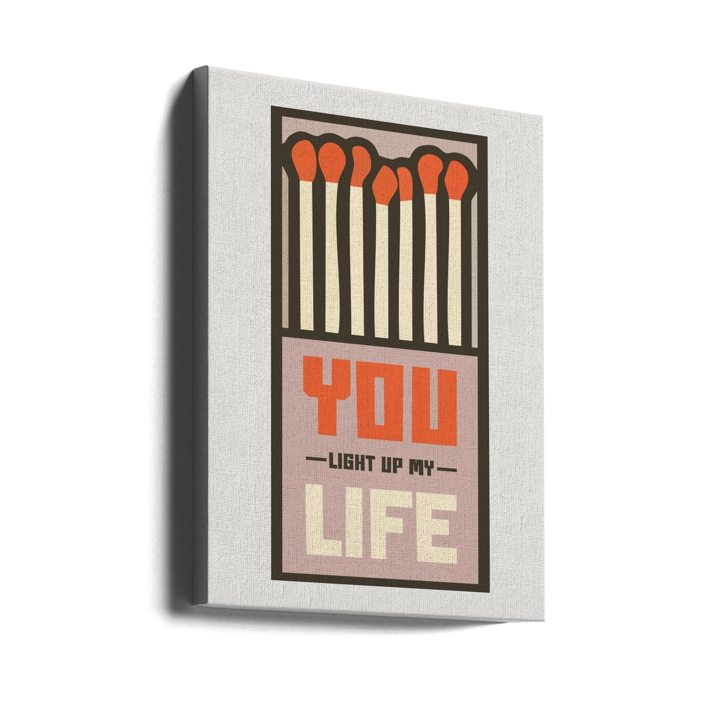 Vintage Matchbox Design | Canvas