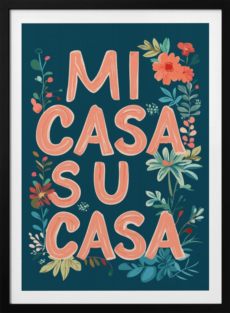 Välkommen Blommor | Poster
