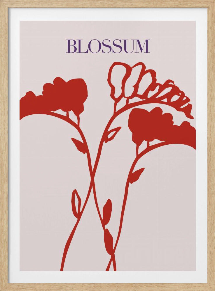 Crimson Blossoms | Poster