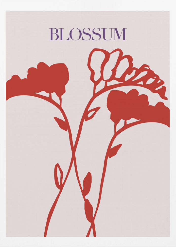 Crimson Blossoms | Poster