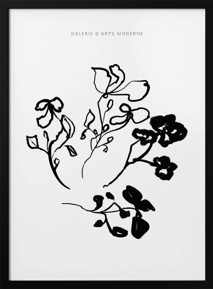 Ink Blooms Dance | Poster