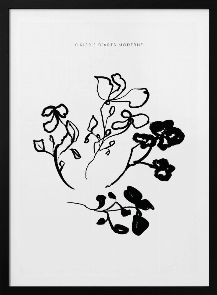 Ink Blooms Dance | Poster