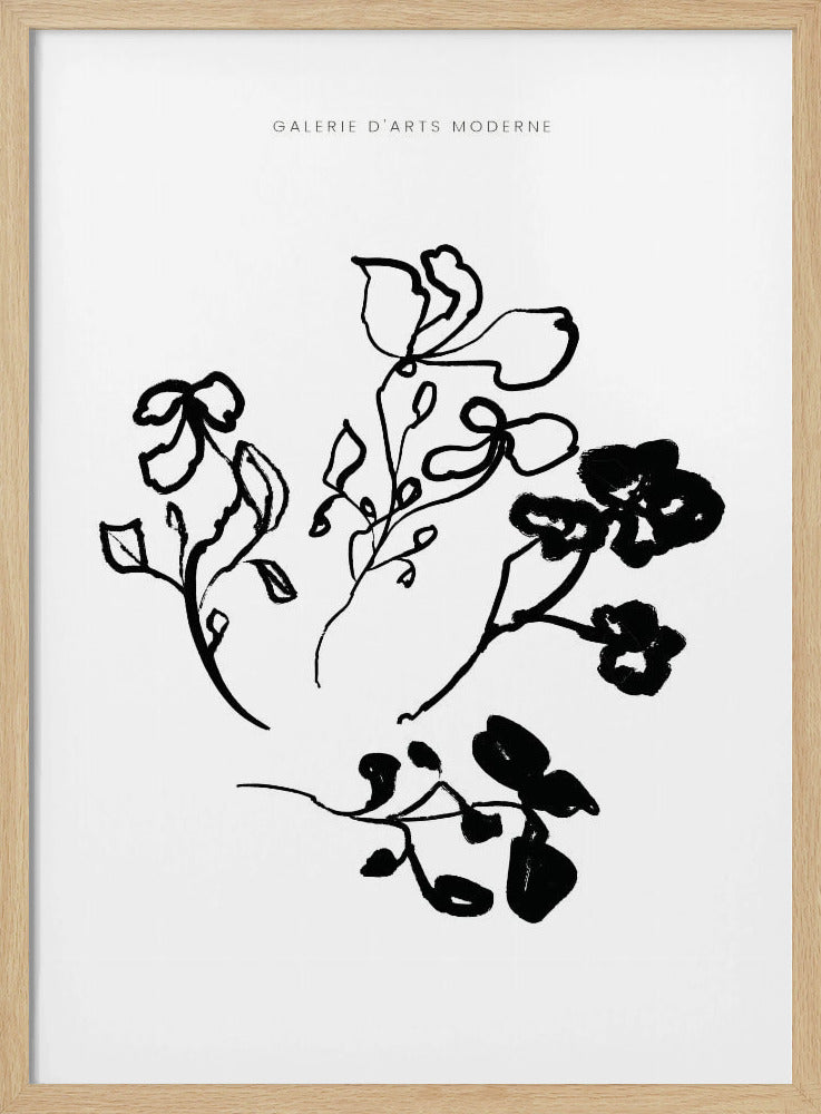 Ink Blooms Dance | Poster