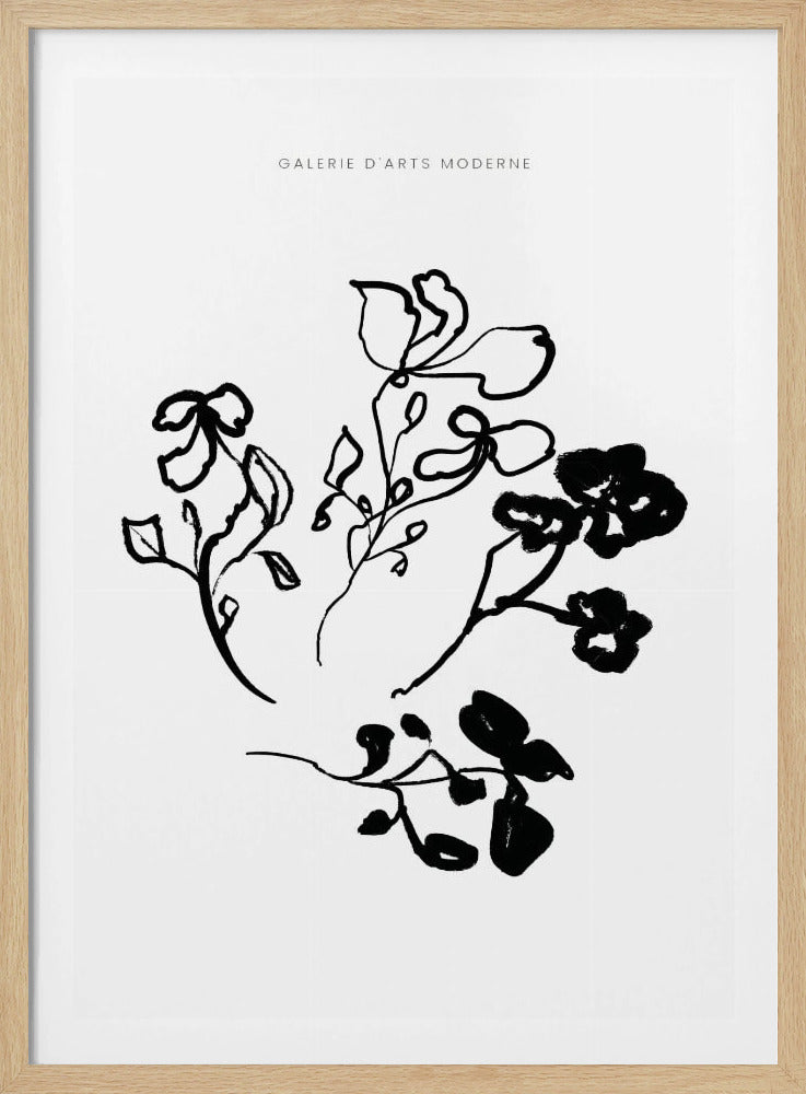 Ink Blooms Dance | Poster