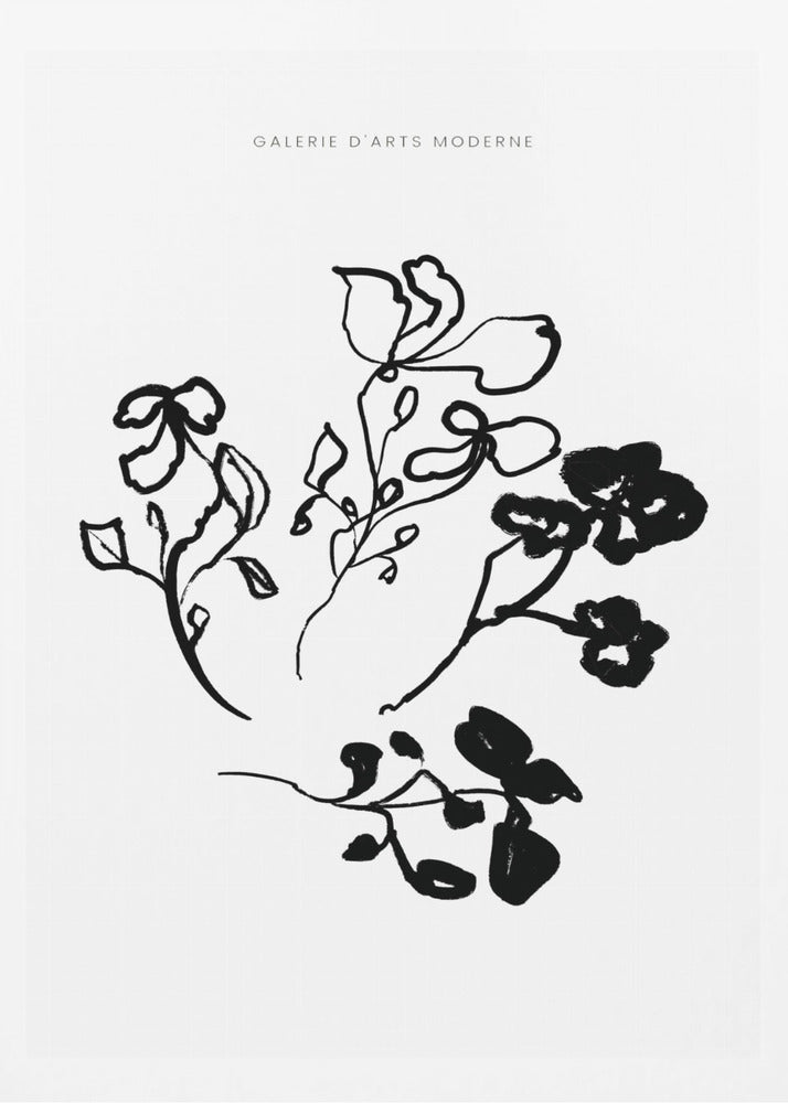 Ink Blooms Dance | Poster