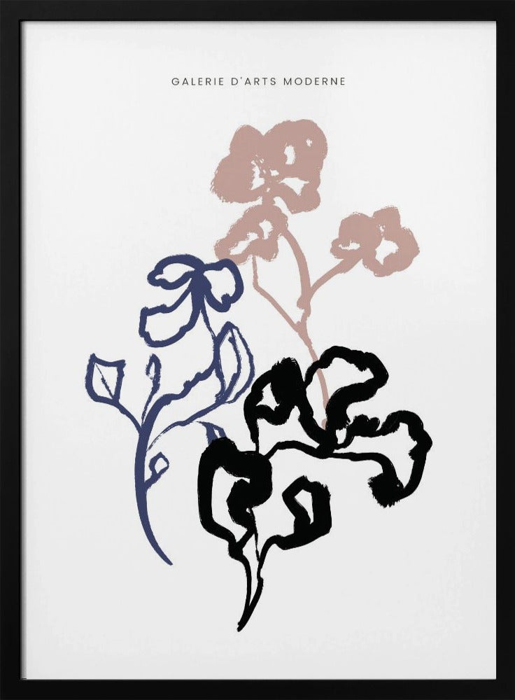 Floral Silhouettes | Poster