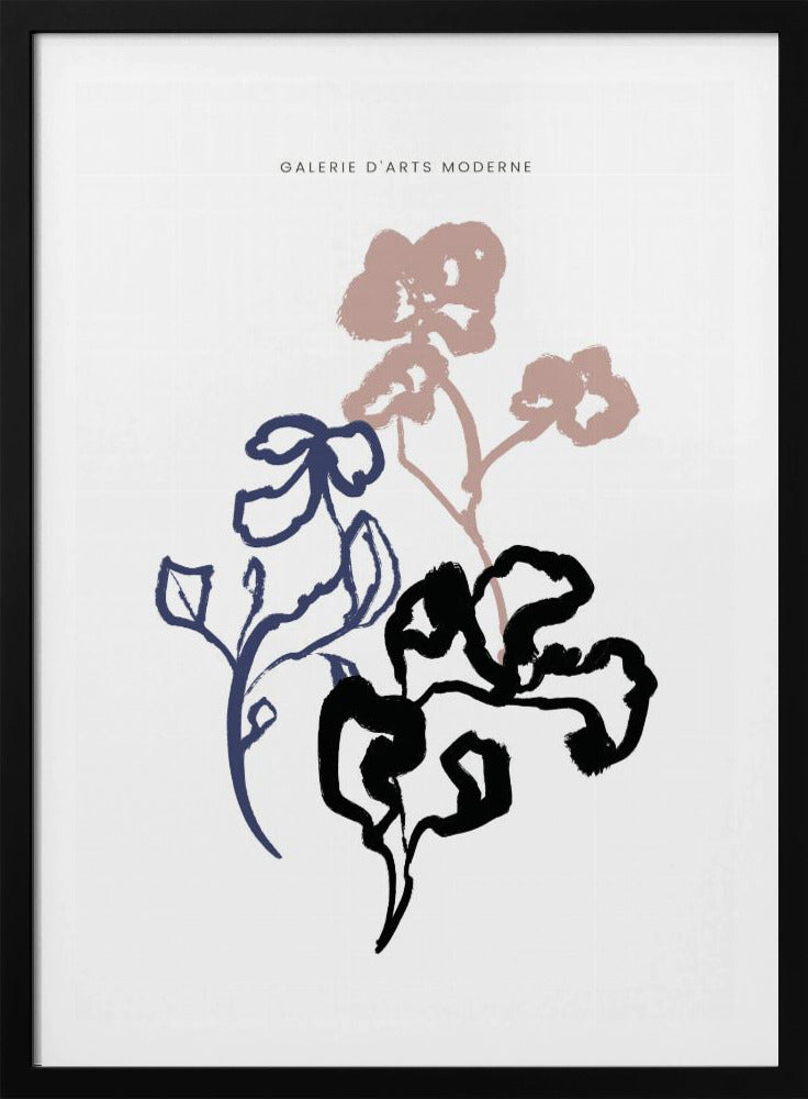Floral Silhouettes | Poster