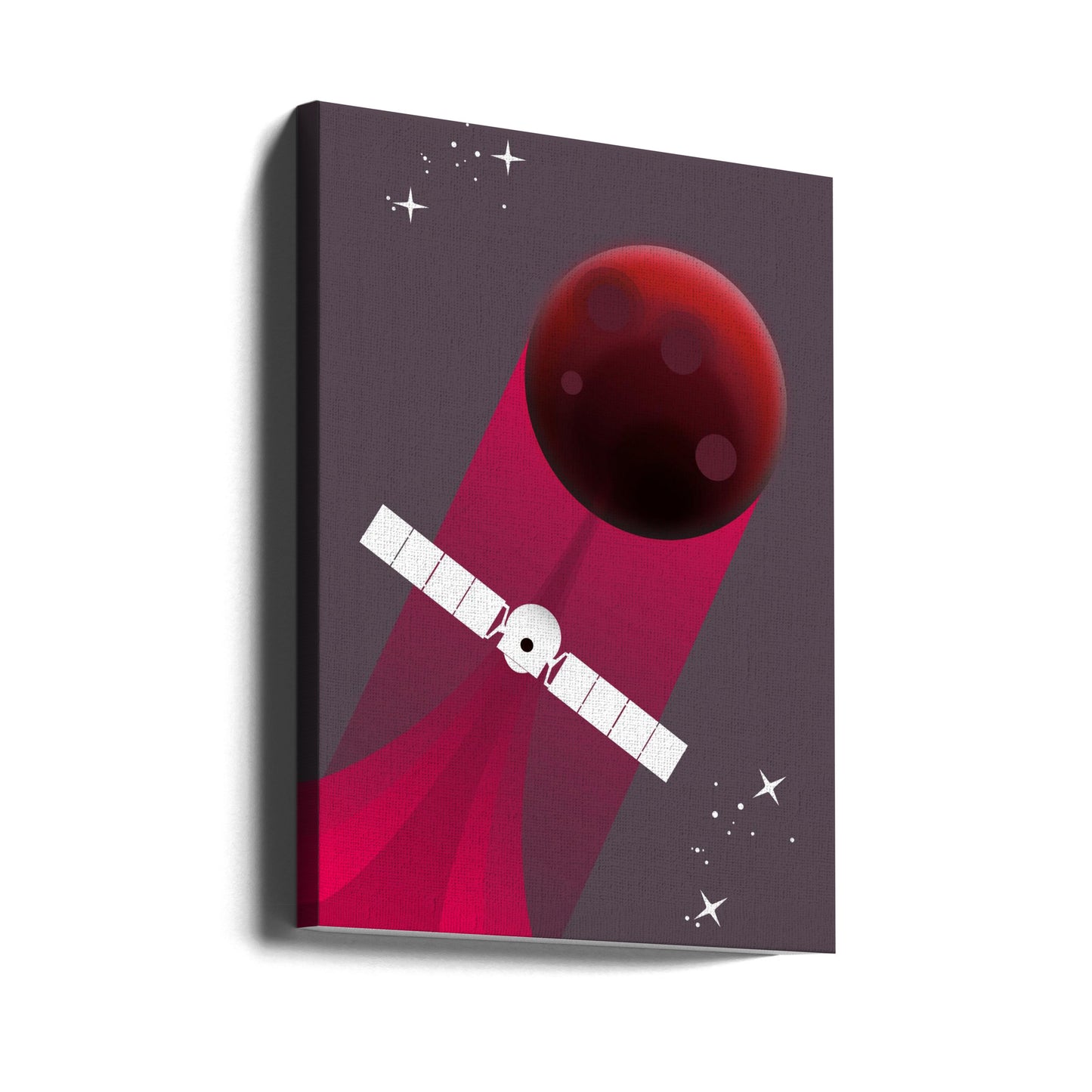 Mars erkunden | Leinwand