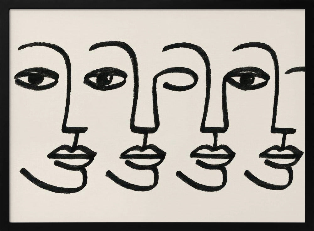 Faces in Harmony | Poster