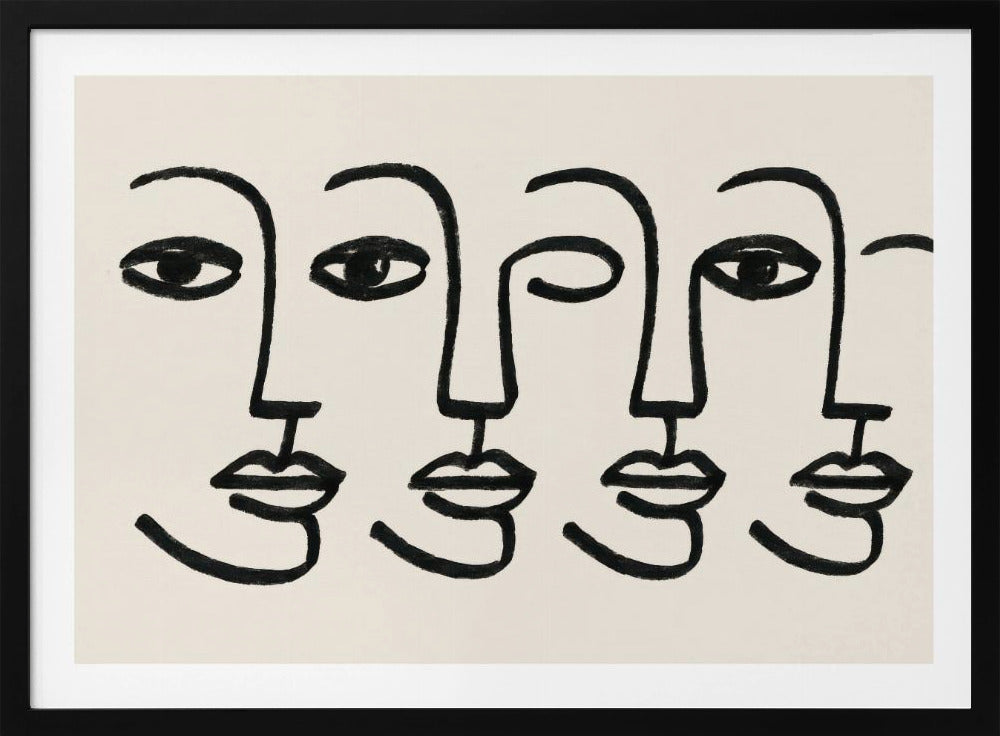 Faces in Harmony | Poster