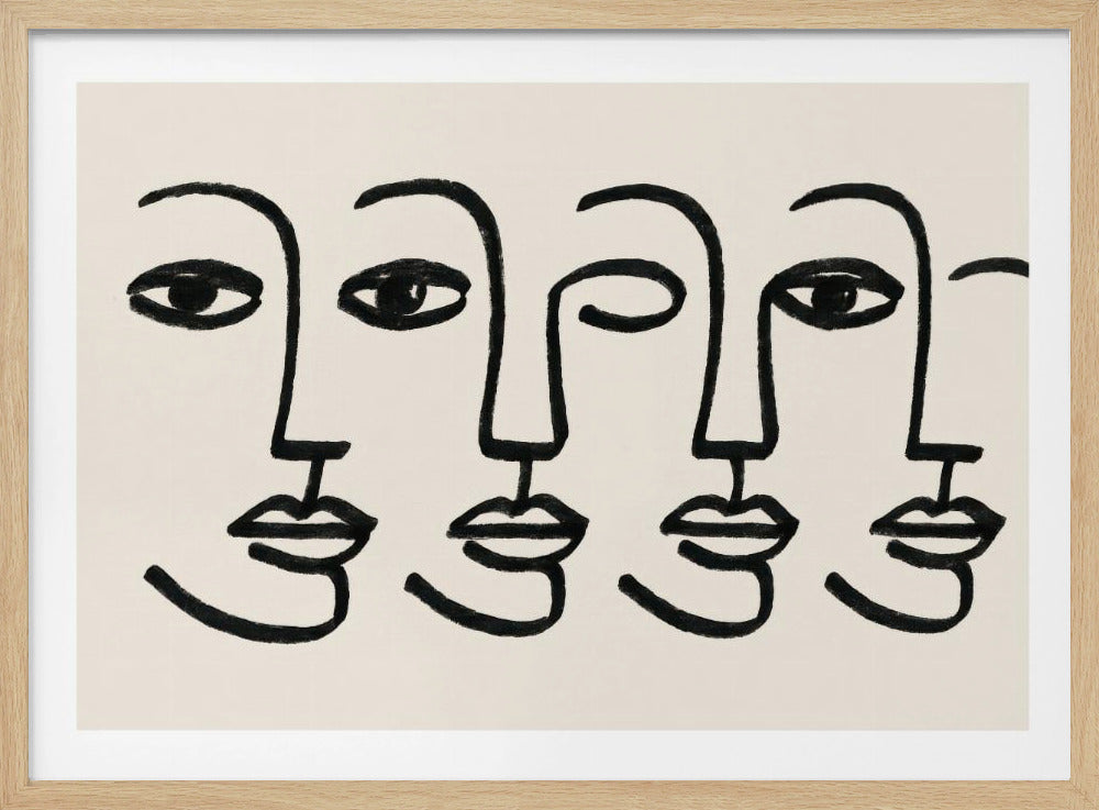 Faces in Harmony | Poster