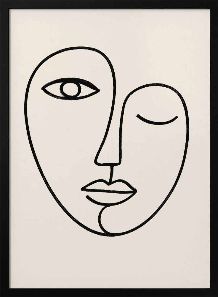 Minimalist Face | Poster