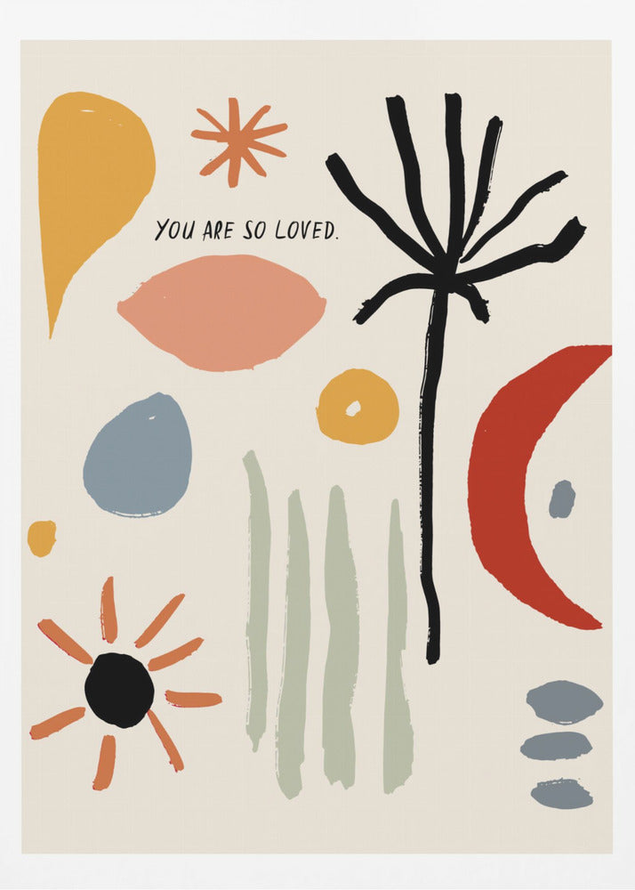 Abstract Embrace | Poster