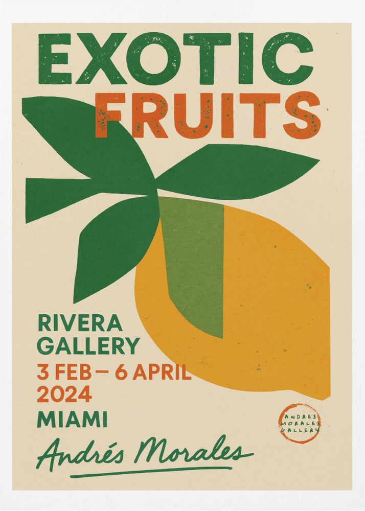 Exoticfruitsgallery | Poster