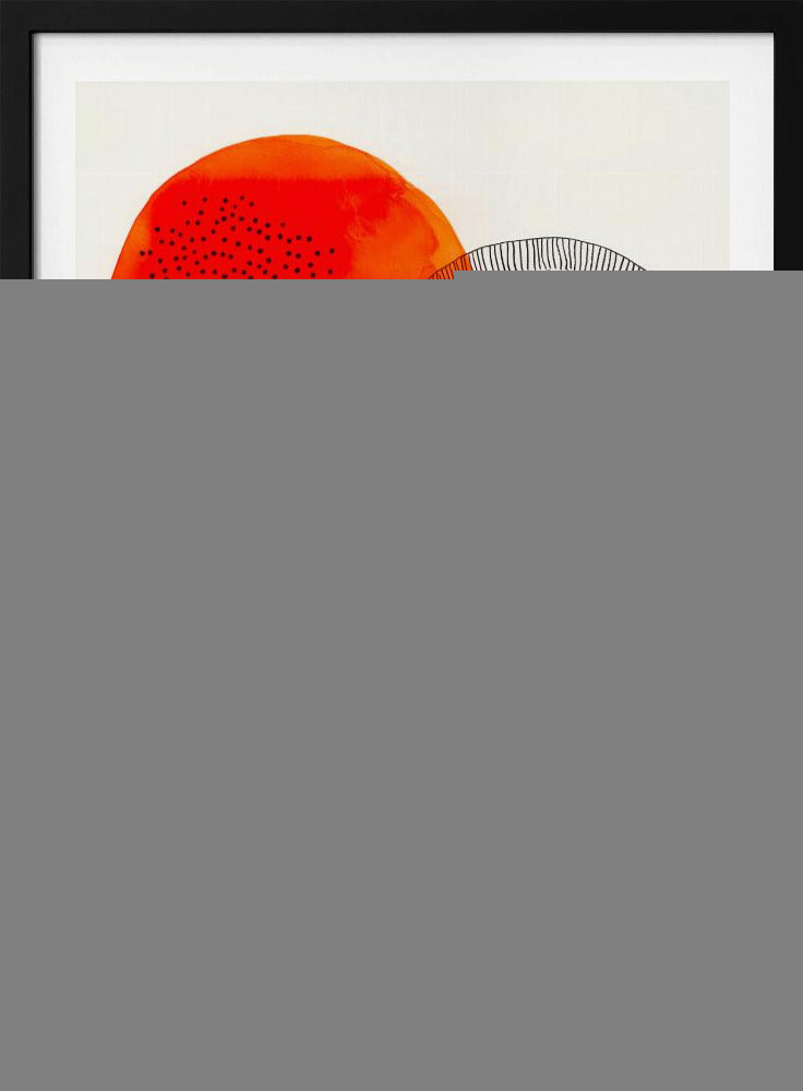 Composition with Overlapping Circles | Poster