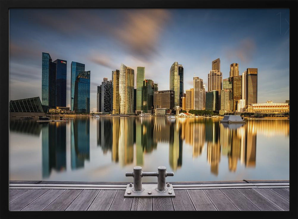 Mattina dorata a Singapore | Poster - Stampe d’Arte
