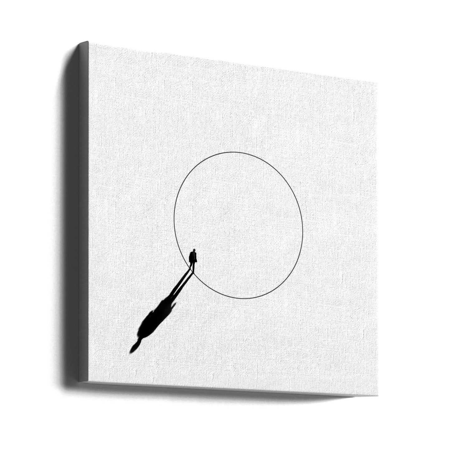 Ik loop een rondje! | Canvasprints
