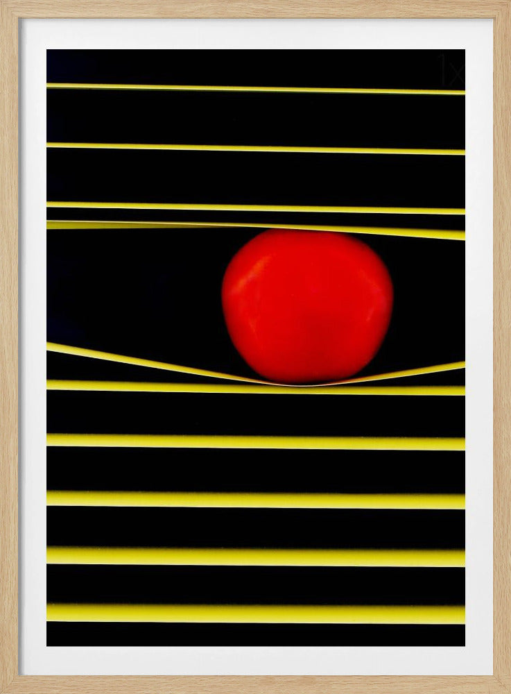 Lijnen en cirkel | Posters - Kunstdrukken