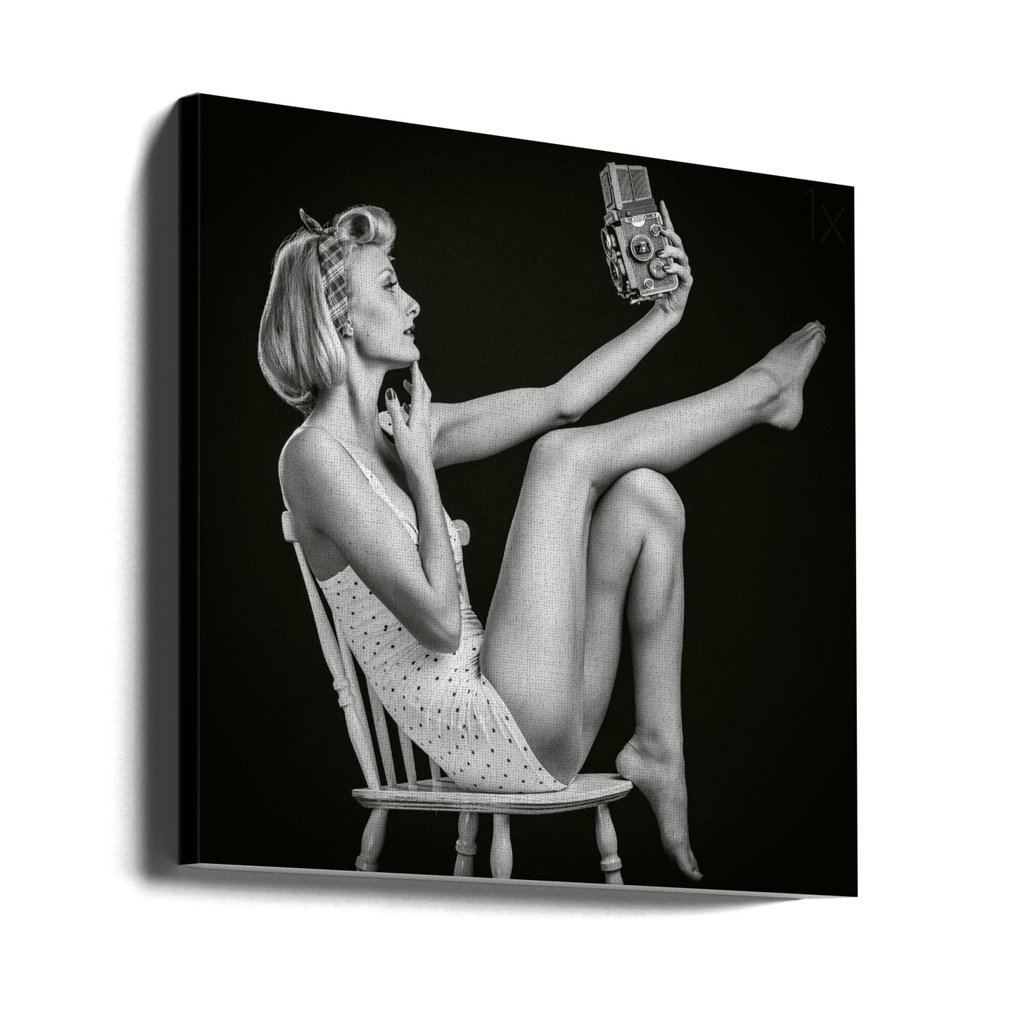 Selfie vintage | Tableaux sur Toile