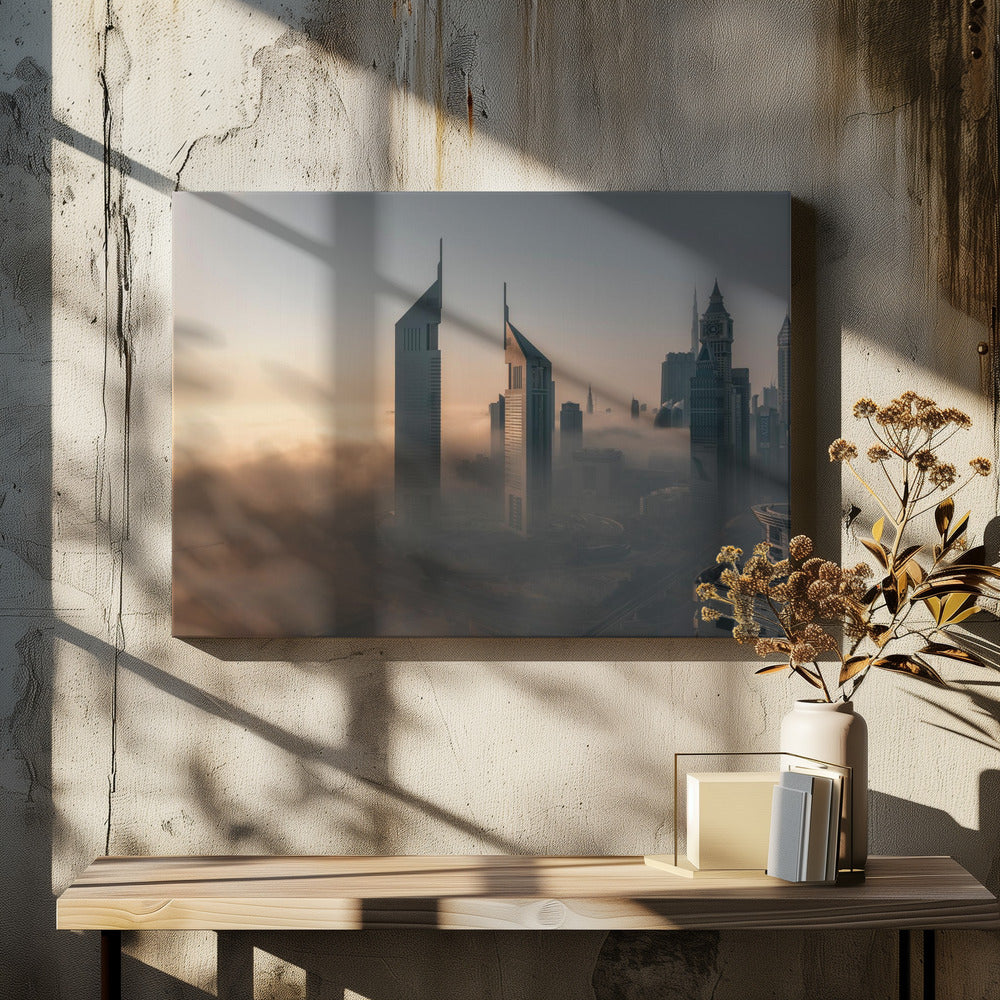 Fog Lockdown on the City of Steel | Canvas
