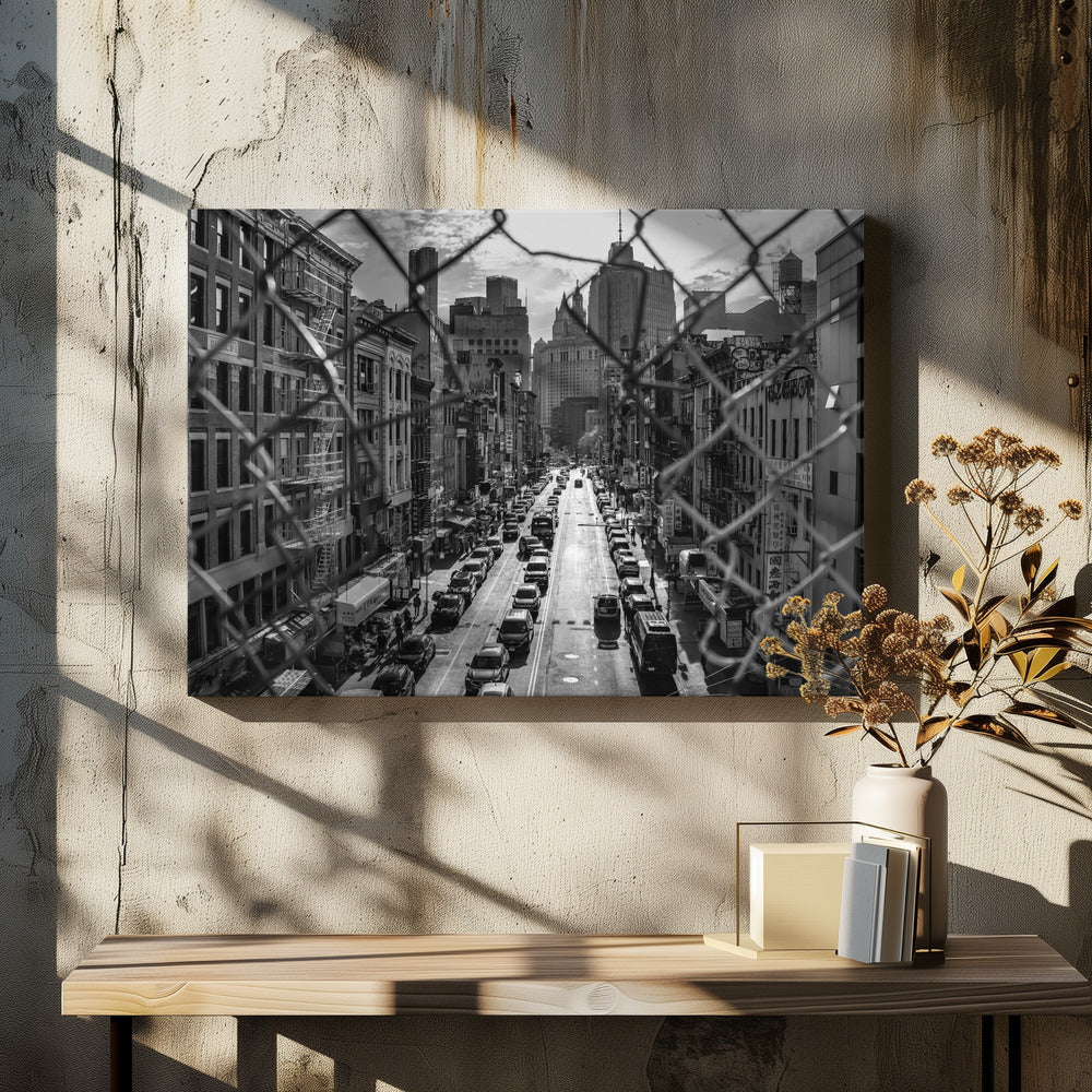 New York / Quartier chinois | Tableaux sur Toile
