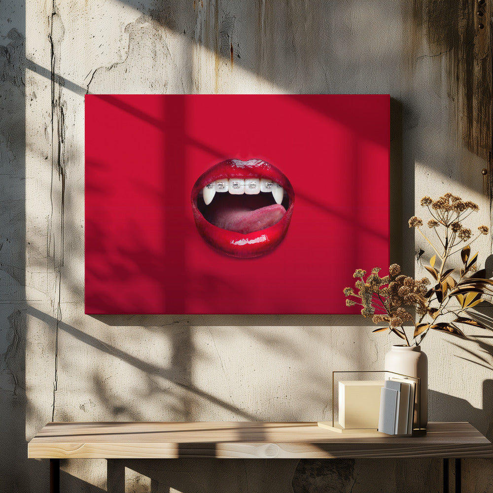 Apparecchio per vampiri | Stampe su Tela