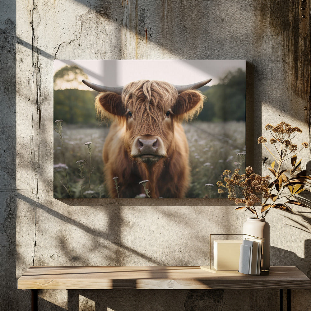 Highland Cow | Canvas