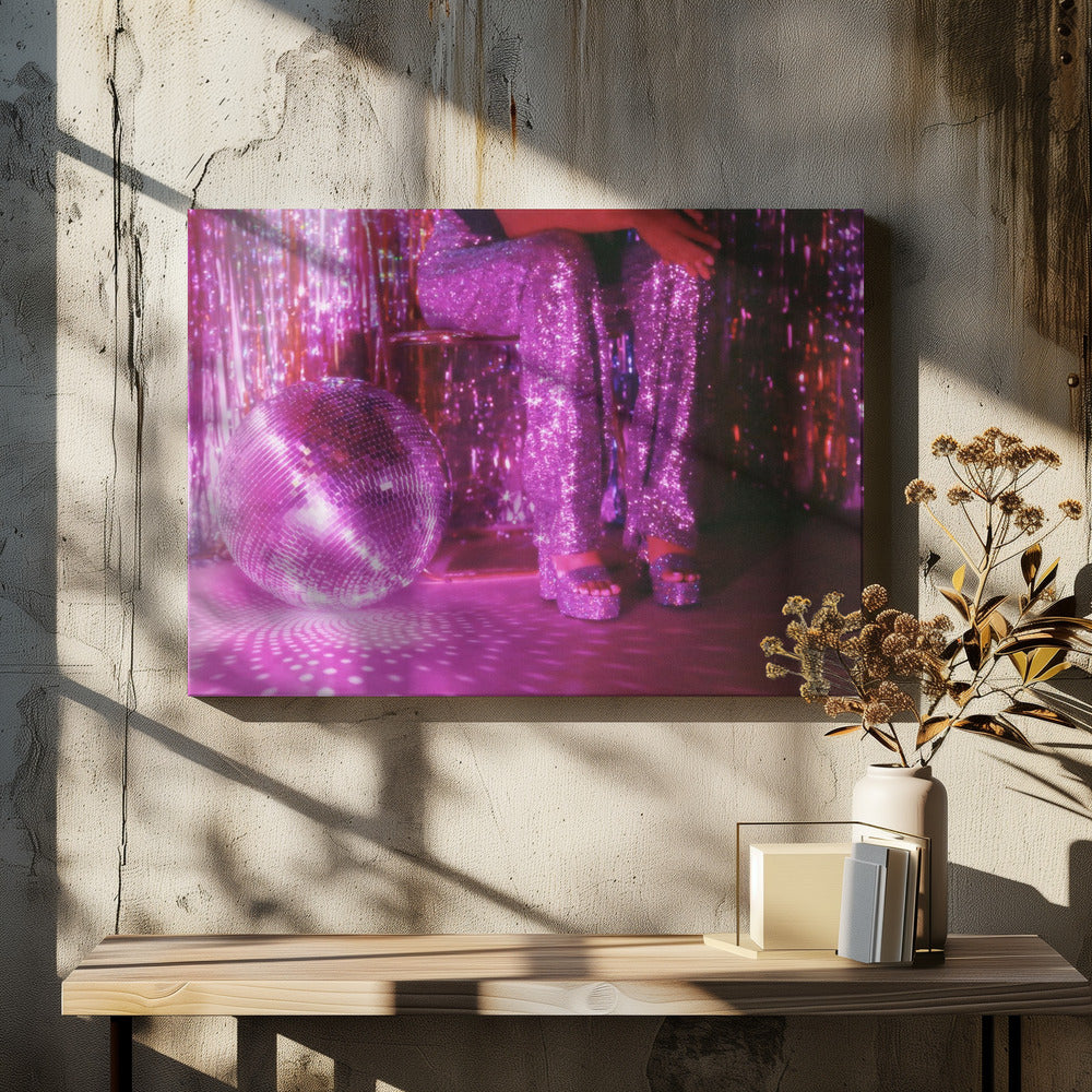 Glitzernde Disco-Vibes | Leinwand-Bilder