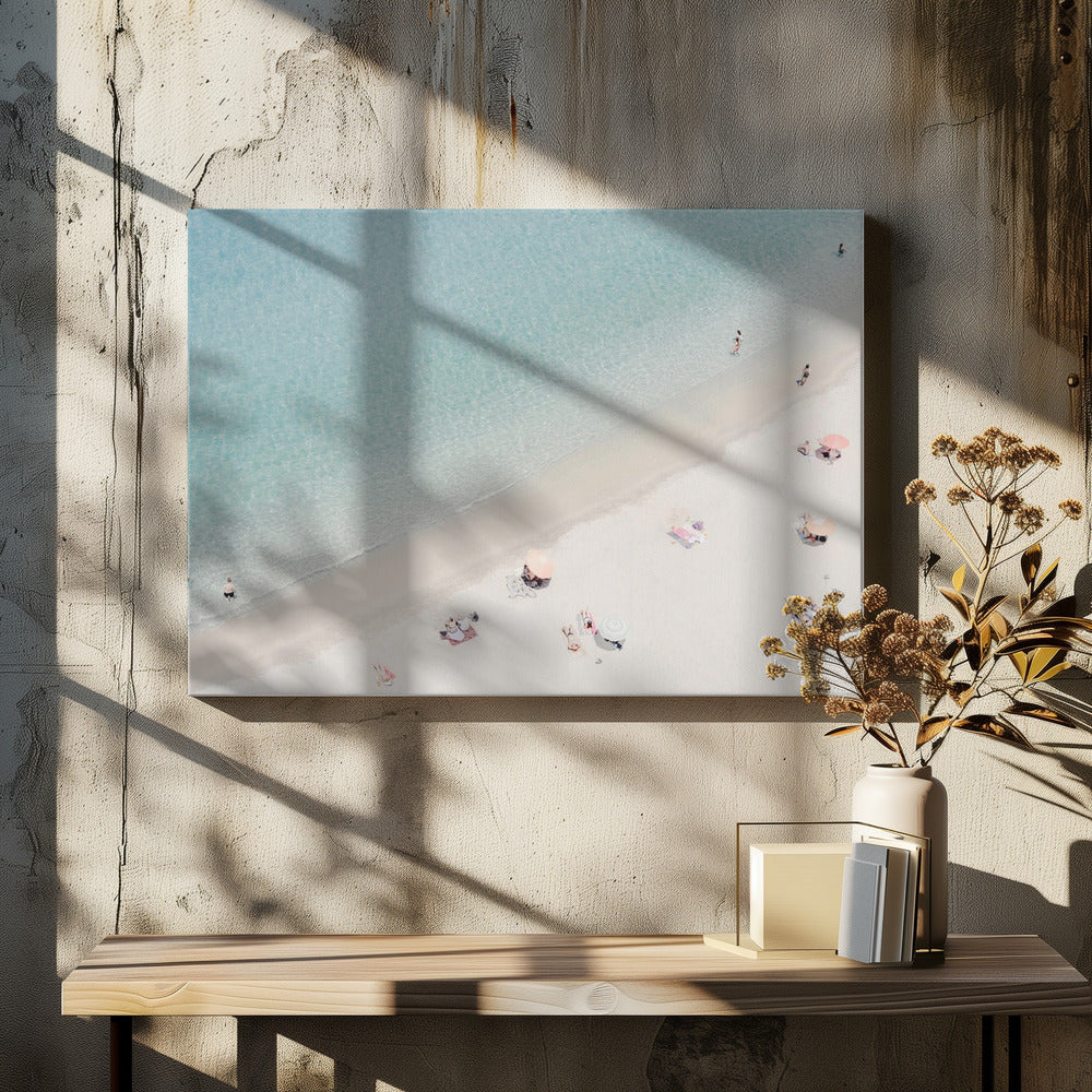 Aerial beach view | Canvas