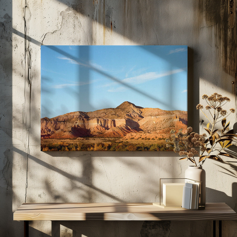 Tramonto al Ghost Ranch | Stampe su Tela