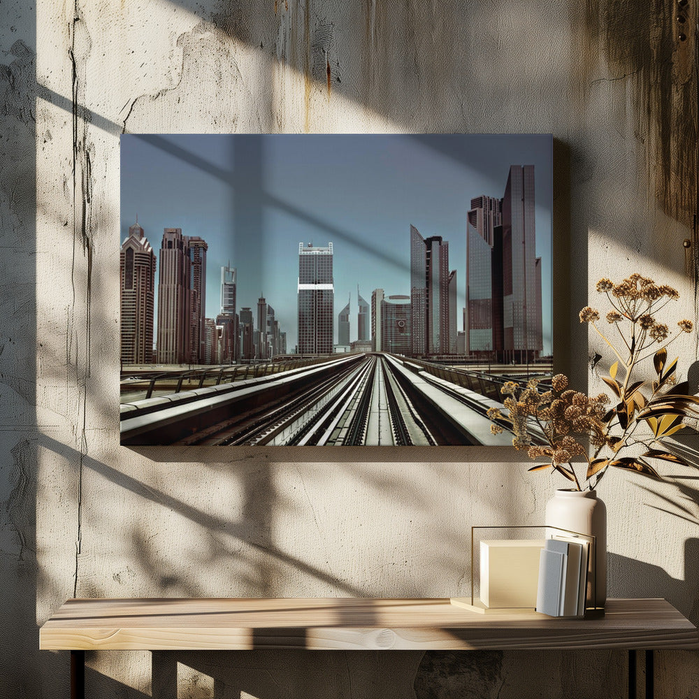 Dubai Metro | Lerretsbilder