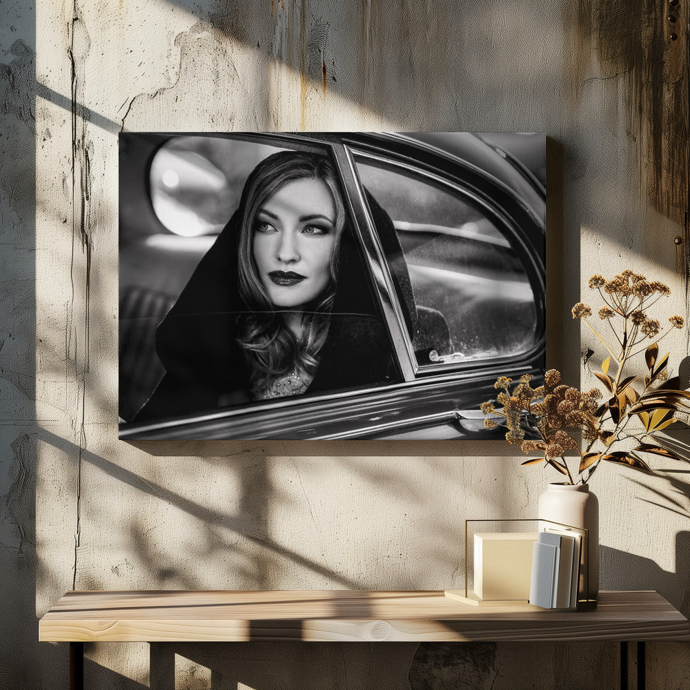 Gevangen in een moment van afwezigheid... | Canvasprints