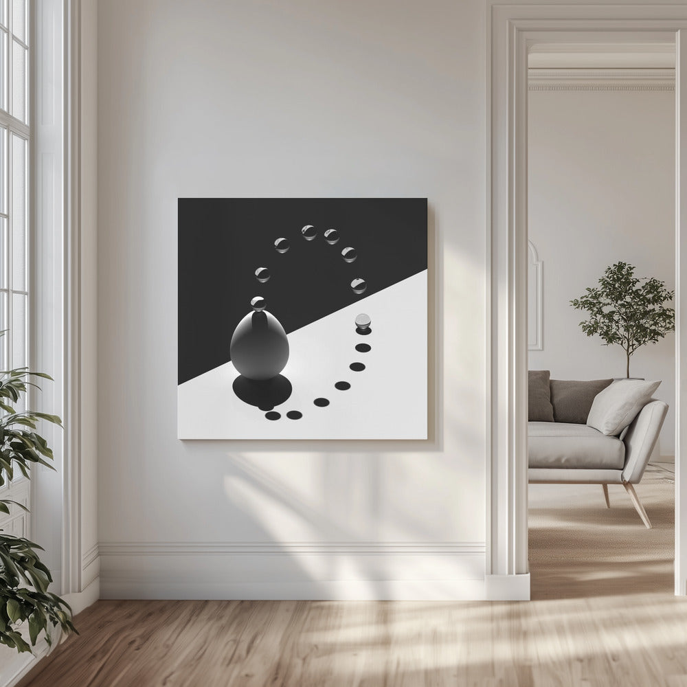 Arch Drops Egg | Canvas