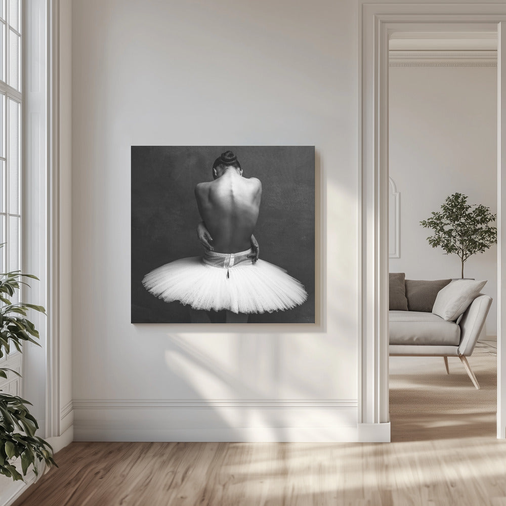 schiena della ballerina 2 | Stampe su Tela