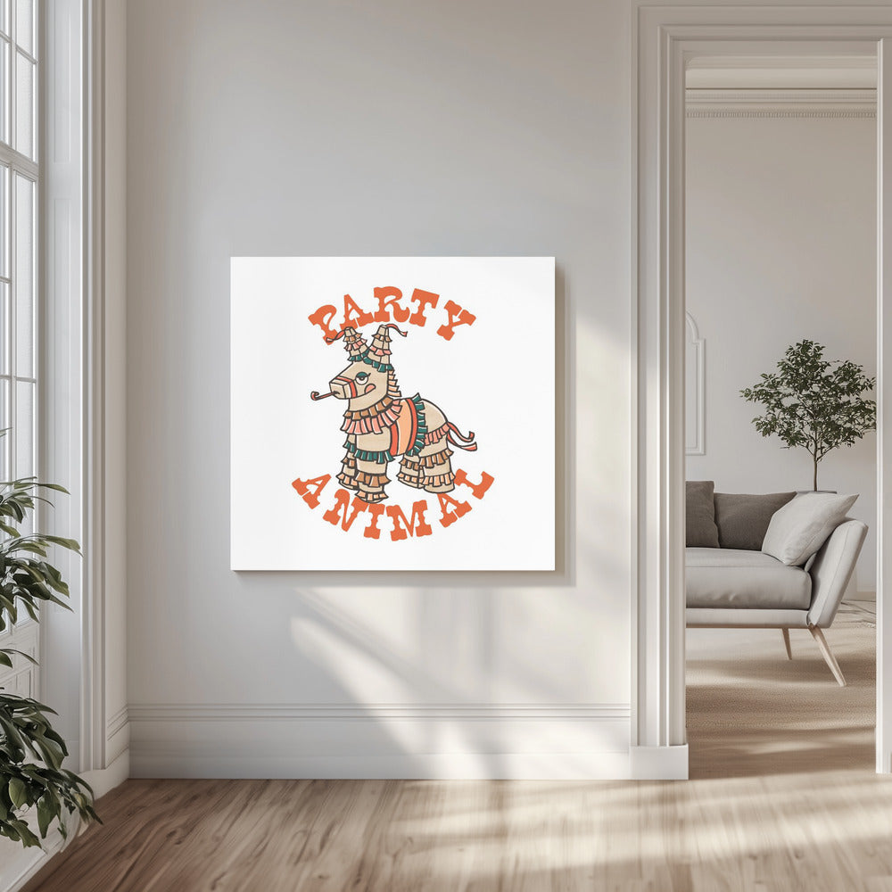 Party Animal Pinata | Canvas