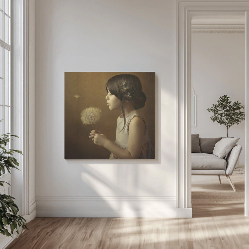 Un poème sur le pissenlit | Tableaux sur Toile