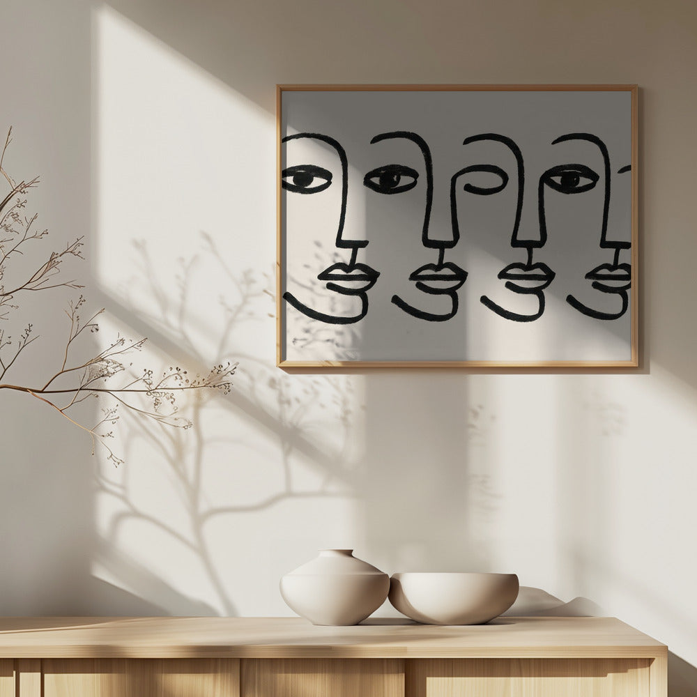Faces in Harmony | Poster