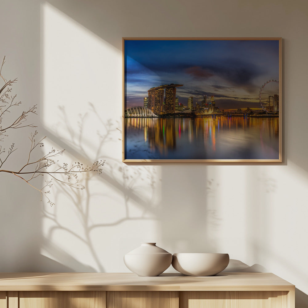 Atardecer en la bahía | Posters - Impresiones de Arte