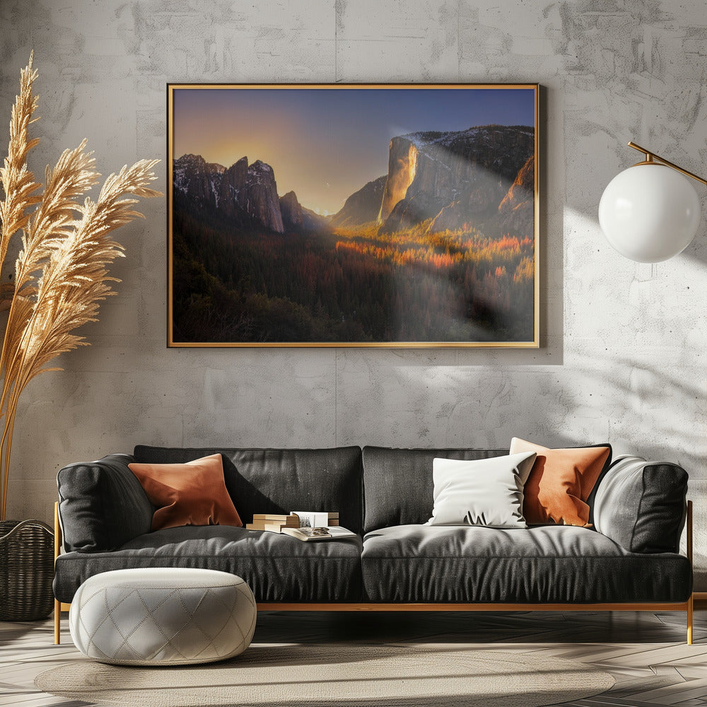 Yosemiten tulipalo | Julisteet - Taidevedokset