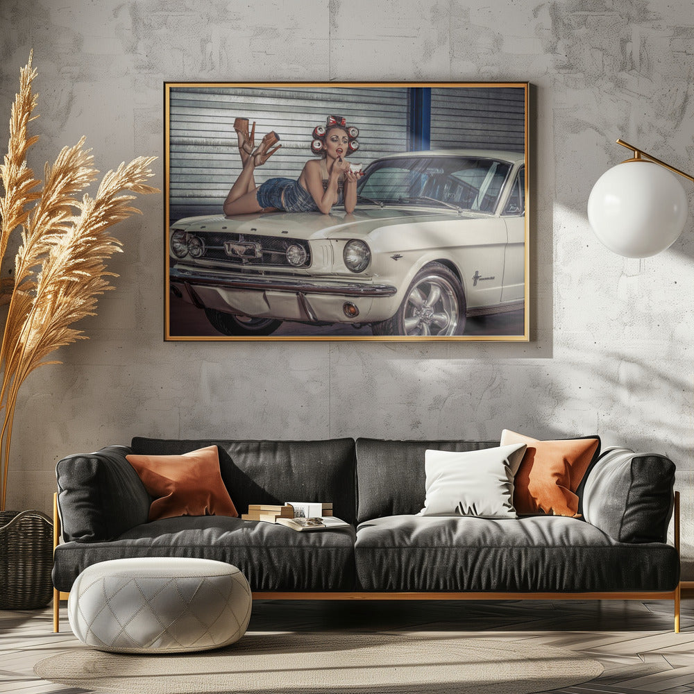 Tesoro, puoi guidare la mia macchina... | Poster - Stampe d’Arte